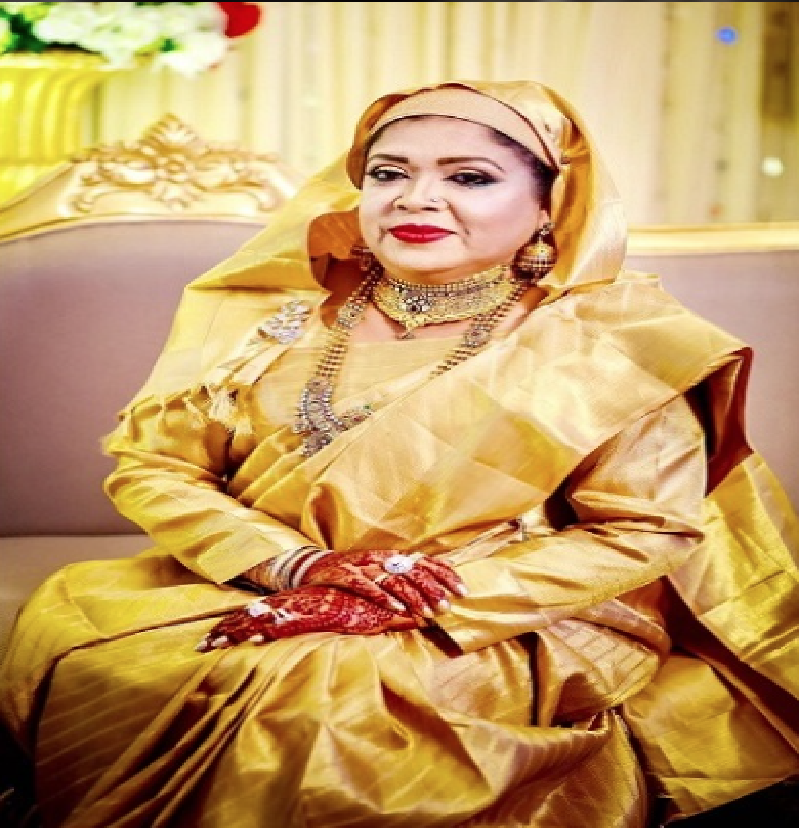 Farida Hossain, the proprietor of Golden World